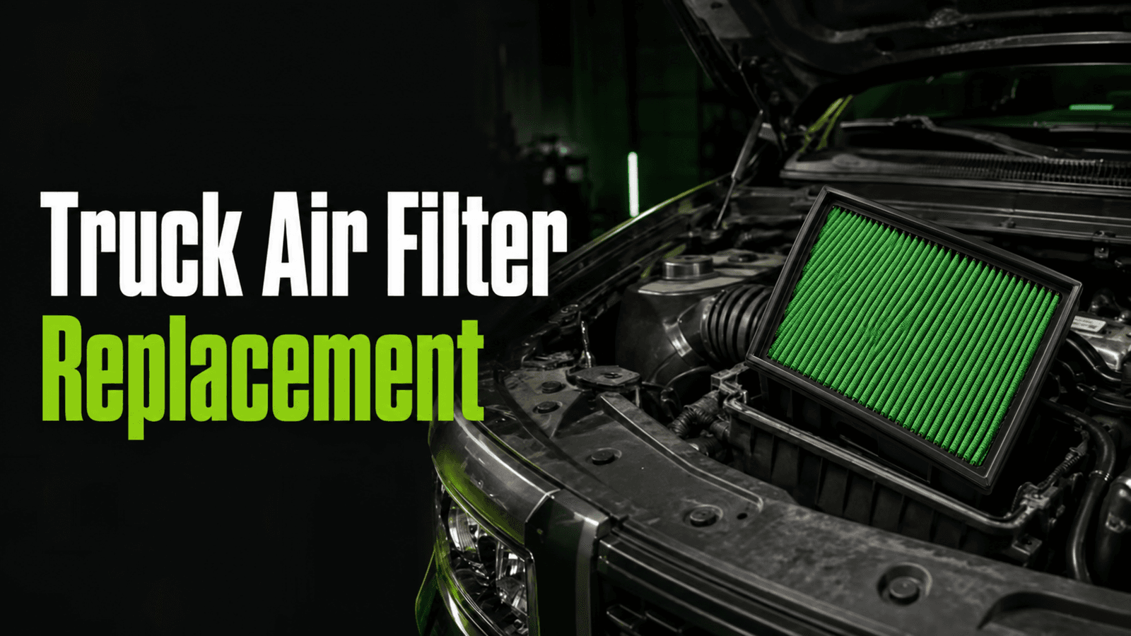 Truck Air Filter Replacement