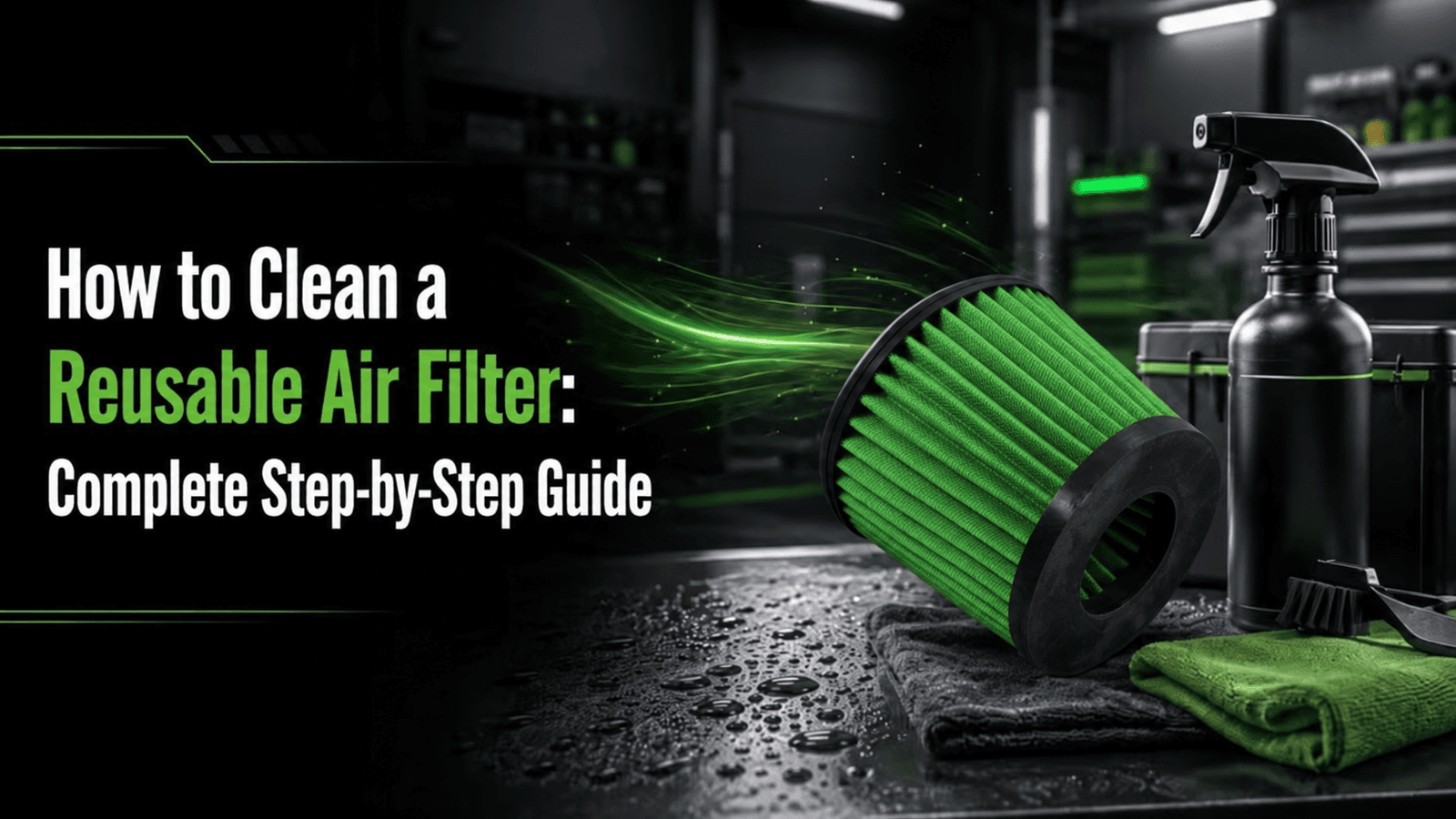 How to Clean a Reusable Air Filter: Step-by-Step Guide