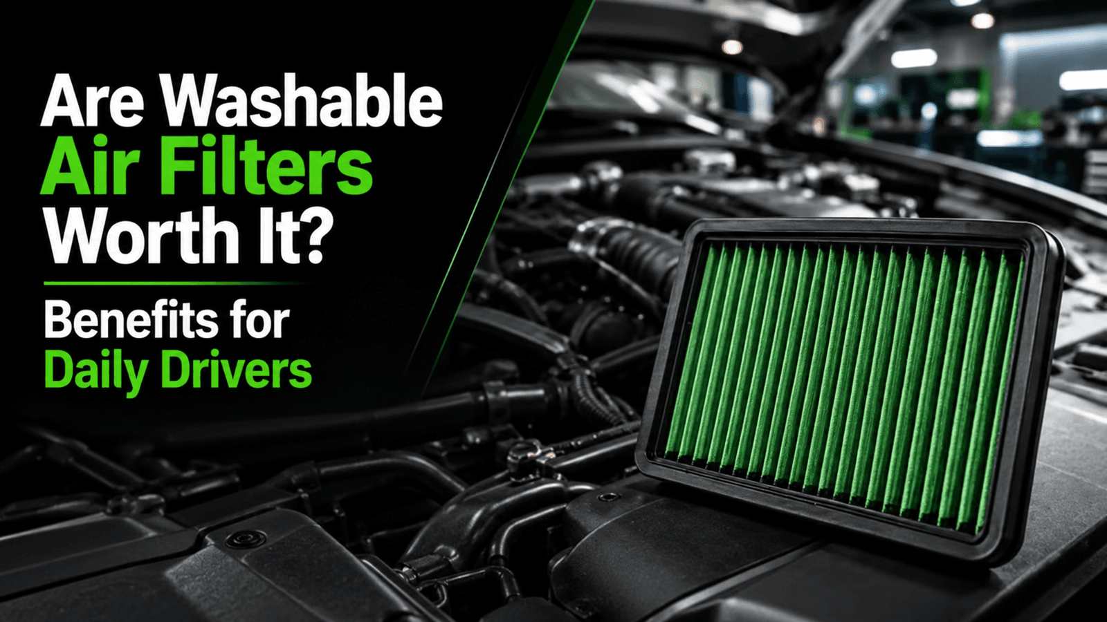 Are Washable Air Filters Worth It? Benefits for Daily Drivers