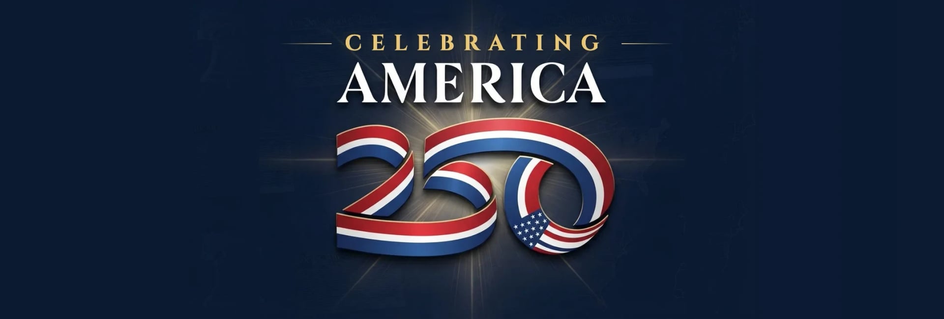 America 250. Celebrating 250 years of the United States.