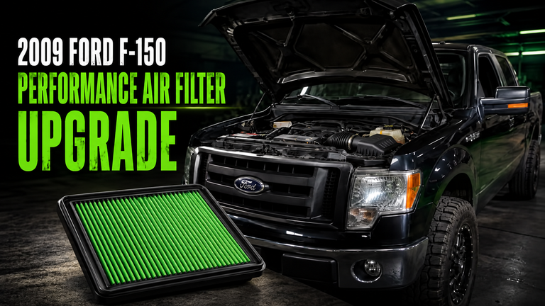 2009 Ford F-150 Performance Air Filter Upgrade