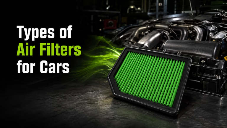 Types of Air Filters for Cars: Paper, Foam & Reusable Options Compared